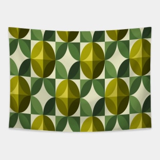 Olives - Mediterranean pattern Tapestry