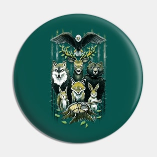 FoRest In Peace Pin