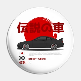 Tuner Black Silvia S15 JDM Pin