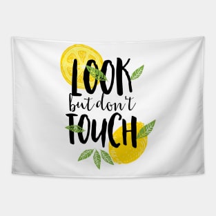 Lemon Don't Touch Tapestry