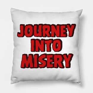 Journey Into Misery - Logo Pillow