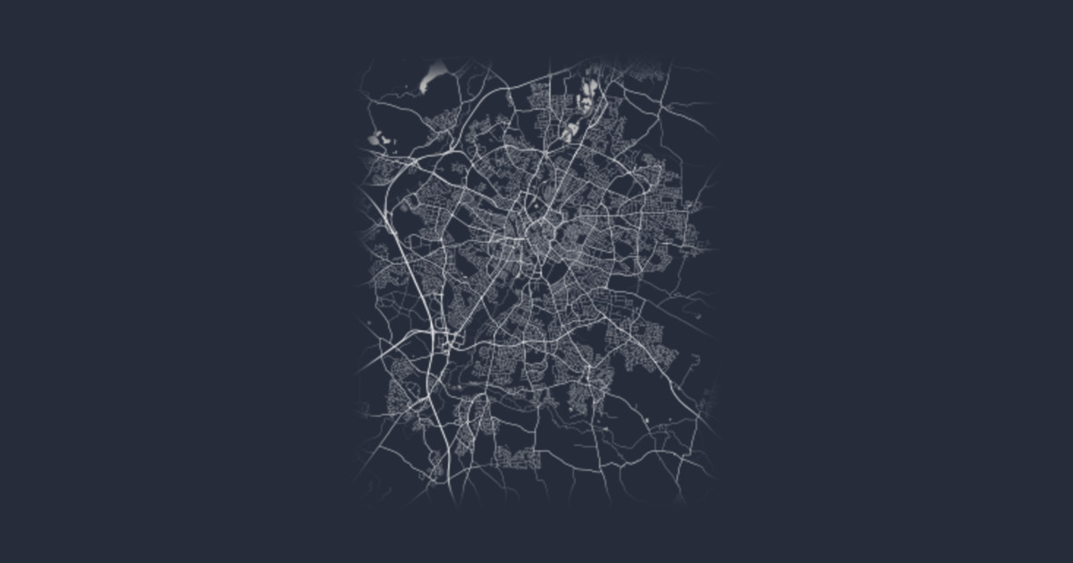 Minimal Leicester United Kingdom Uk City Map Leicester T Shirt Teepublic