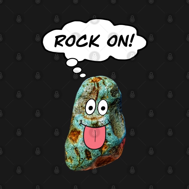 ROCK ON Funny Rockhound Geology Rockhounding by Laura Rucker