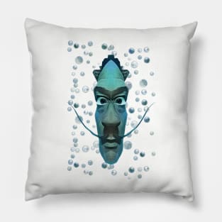 Surrealist Fish Pillow