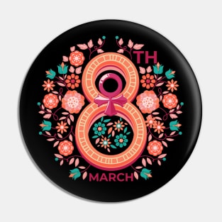 International Women's Day Pin