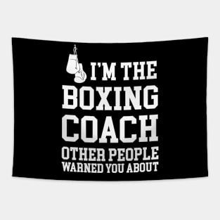 Boxing coach Tapestry