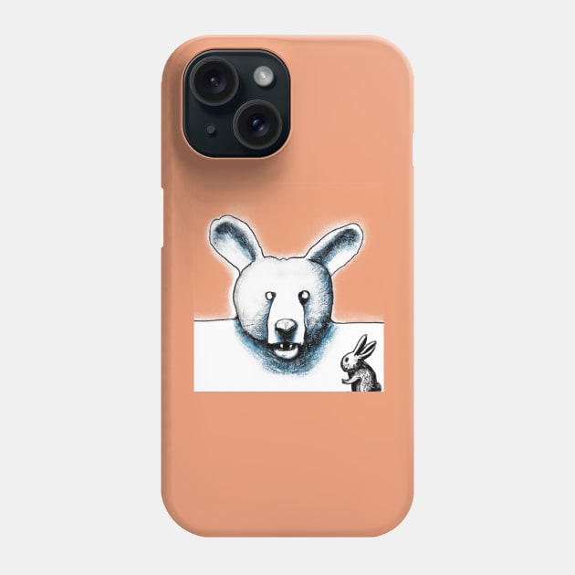 Good bear Phone Case by Bun Sweat