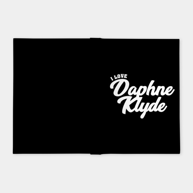 I Love Daphne Klyde Celebrity Notebook Teepublic