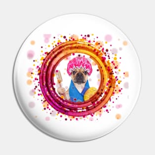 funny pug mom Pin