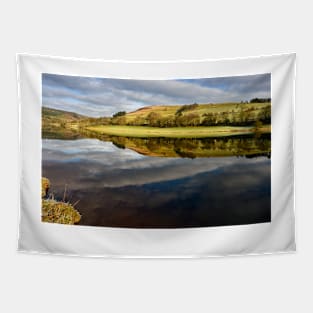 A mirror reflection in Ladybower Reservior Tapestry