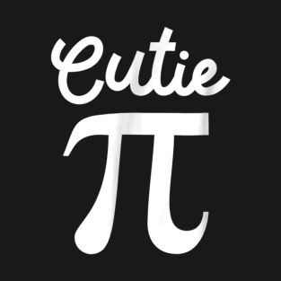 Pi Day Gift Art Women Kids Men Toddler Math Teacher Cutie Pi T-Shirt