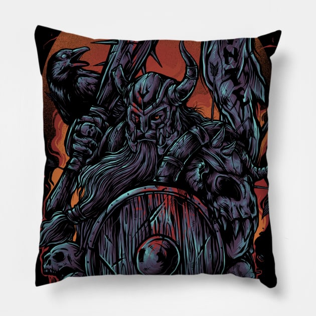 The viking 1 Pillow by vhiente