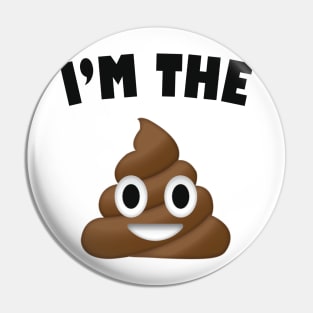 I'm the Poop Emoji Pin