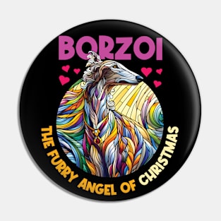 Borzoi, the furry angel of Christmas. I love borzois. Pin