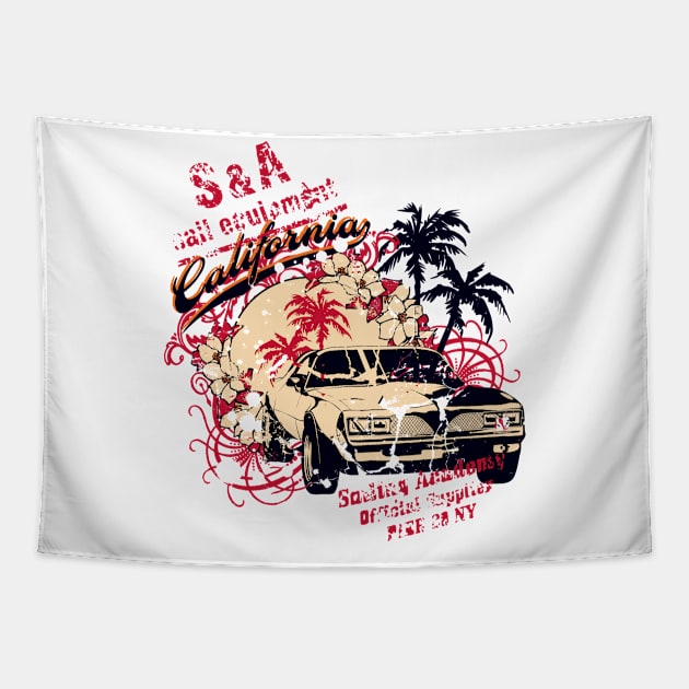 California Design Tapestry by TulipDesigns