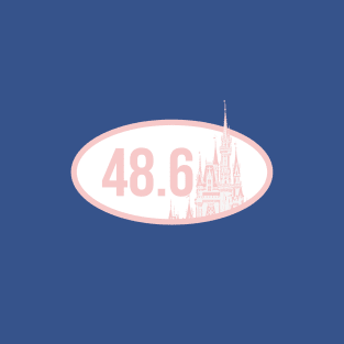 48.6 Magic Castle Sticker Millennial Pink T-Shirt