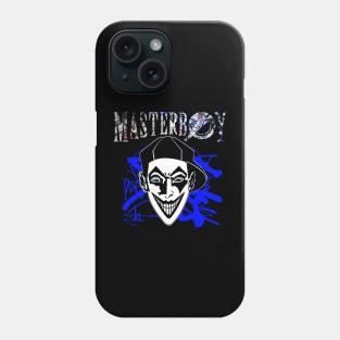 MASTERBOY - dance music 90s blue graffiti Phone Case