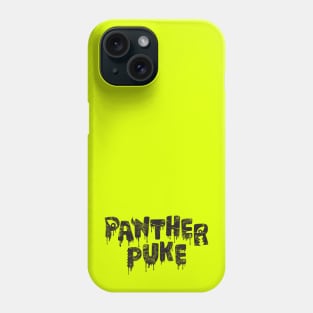 Spoopy Time Panther Puke Phone Case