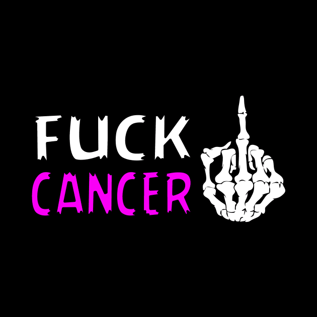 Fuck Cancer. i´am Cancer Free. Cancer Fighter Gift idea by Jakavonis