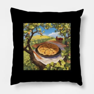 Apple Pie Vintage Slice Sweet Kawaii Retro Picture Pillow