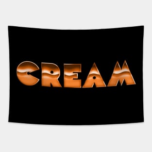 CREAM // Retro 60s Rock Fan Design Tapestry