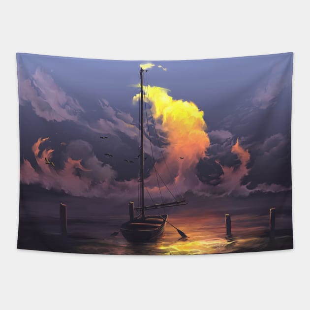 Sail Tapestry by aerroscape