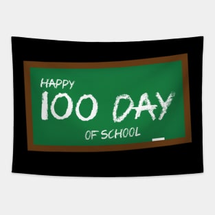 100 Days Of School For you Tapestry