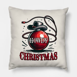 Howdy Christmas Pillow