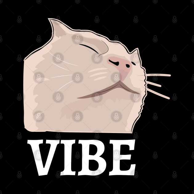 Vibing or vibe cat emote dank meme catjam by alltheprints