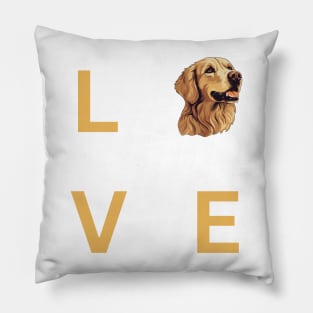 Golden Retriever Quote Pillow