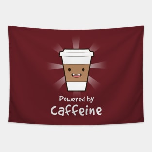 Powered by caffeine Tapestry