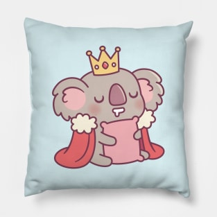 Cute Sleeping Koala Bear King Pillow