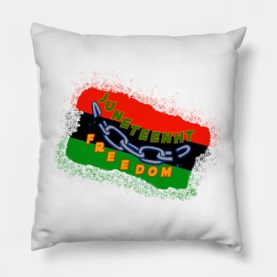 Juneteenth Freedom Pillow