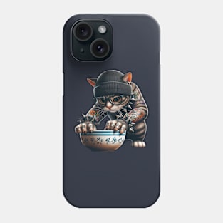 Tattooed cat Phone Case