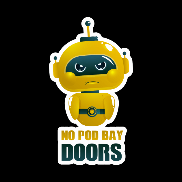 No pod bay doors - pouting child AI/Robot by playlite