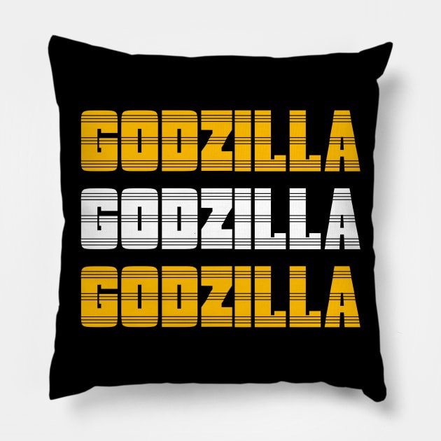 Godzilla Pillow by Dexter