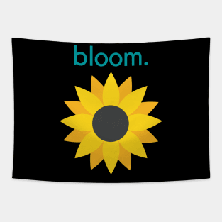 Simple Sunflower Bloom! Tapestry