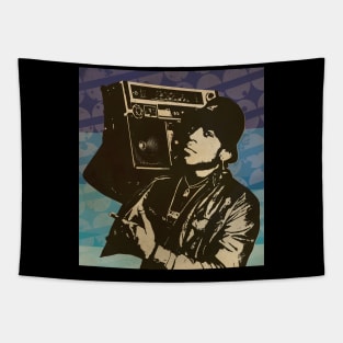 LL Coll J // Retro Poster Hiphop Tapestry