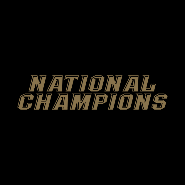 UCF National Champions by StadiumSquad