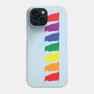 Colorful Penguins Pride Rainbow Phone Case