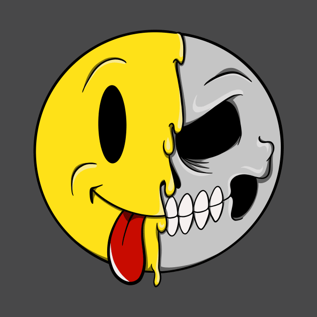 Smiley Skull by MumsMerch