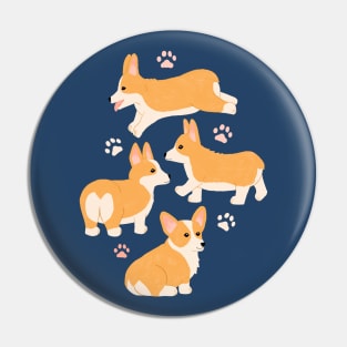 Cute Corgis Pin