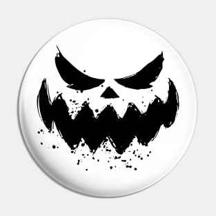 Halloween Pumpkin Face Pin