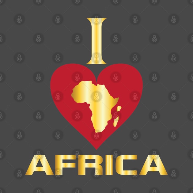 I love Africa, African civilizations by egygraphics