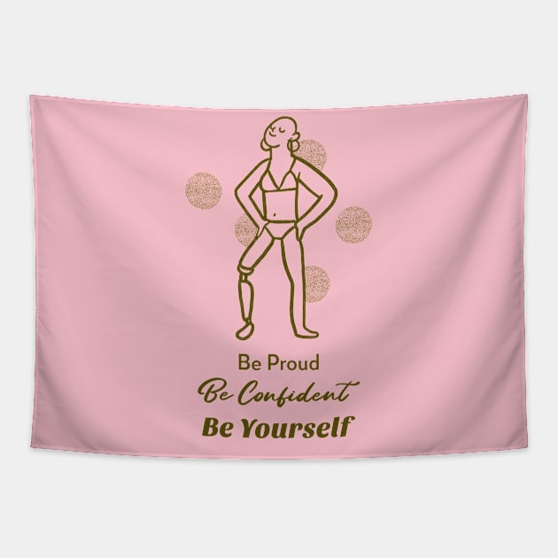 Be Yourself Tapestry by OniSide