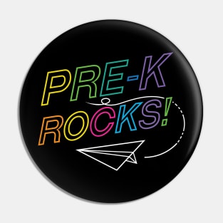 Pre K Rockers Kindergarten Back To School Teacher Pin