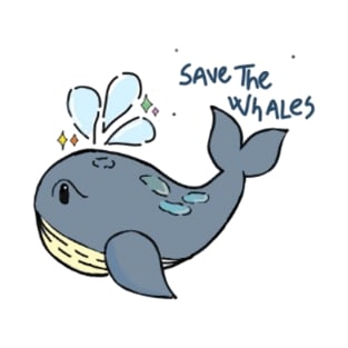 SAVE THE WHALES T-Shirt