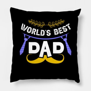 World’s Best Dad Pillow