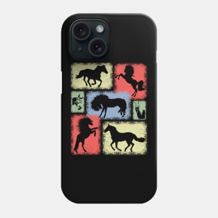 Haflinger Pony Horses Collection Phone Case