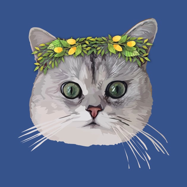 Flower Cat by thedailysoe